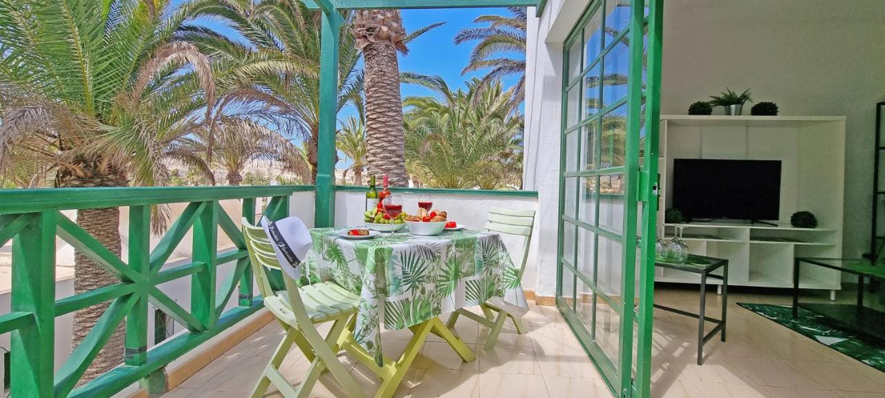Ferienwohnung Palm Garden - Costa Calma - Pool - Glasfaserinternet ภายนอก รูปภาพ